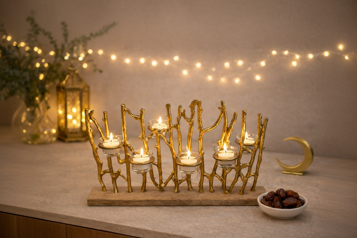 Luminous Golden Branches