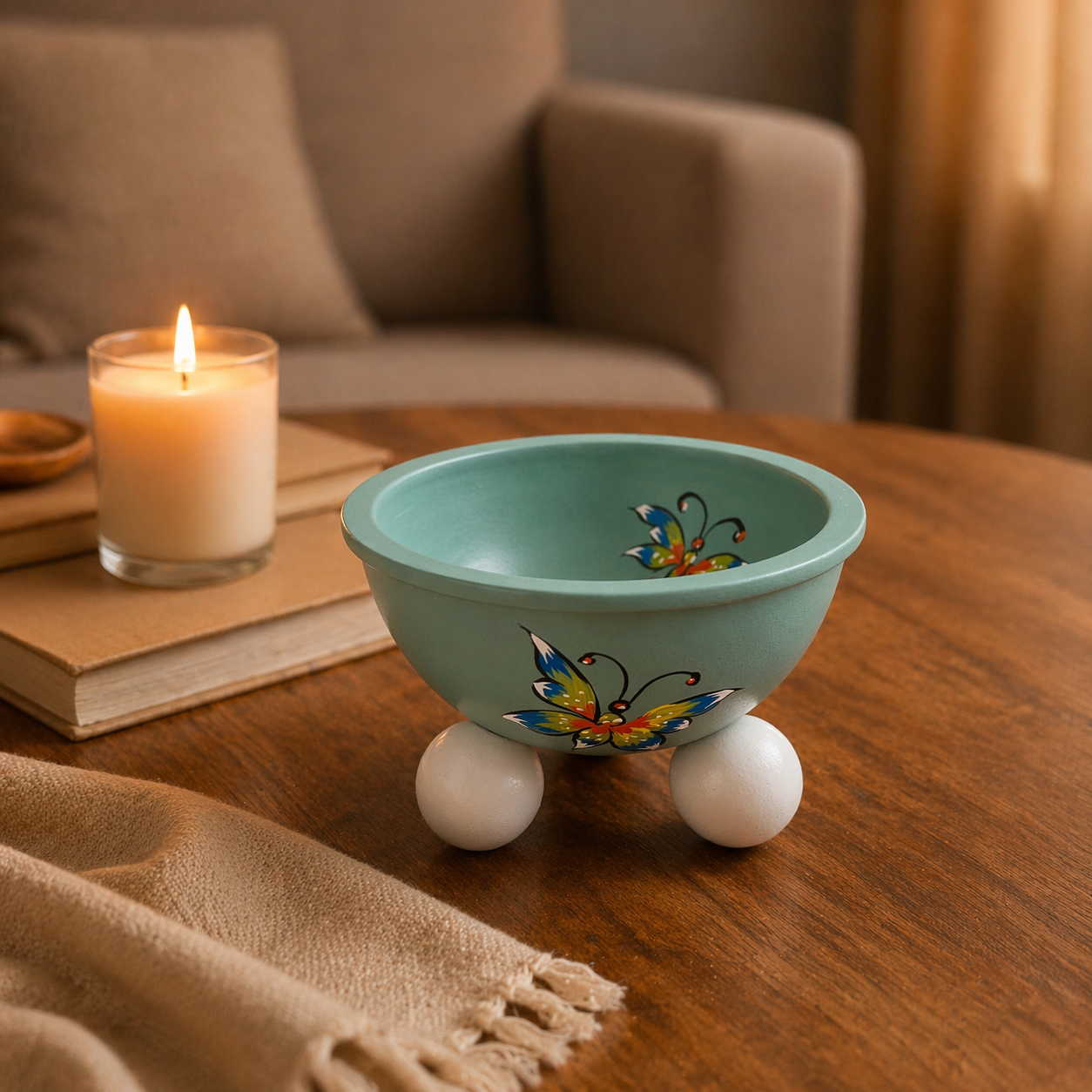 Wood Decorative Bowl