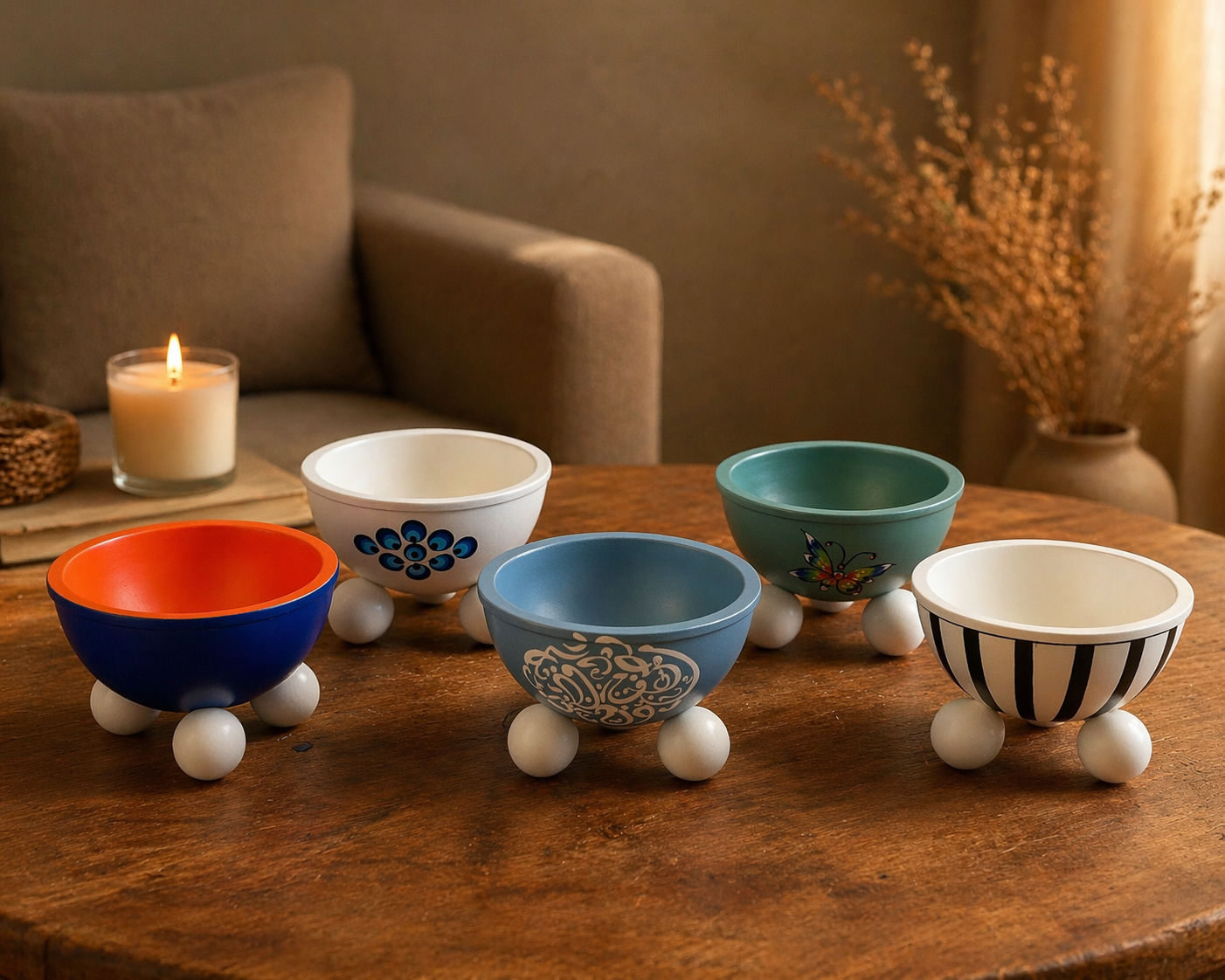 Wood Decorative Bowl