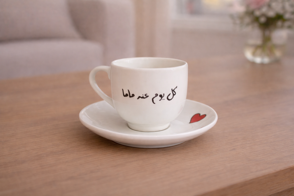 Hand-Painted Coffee Cups