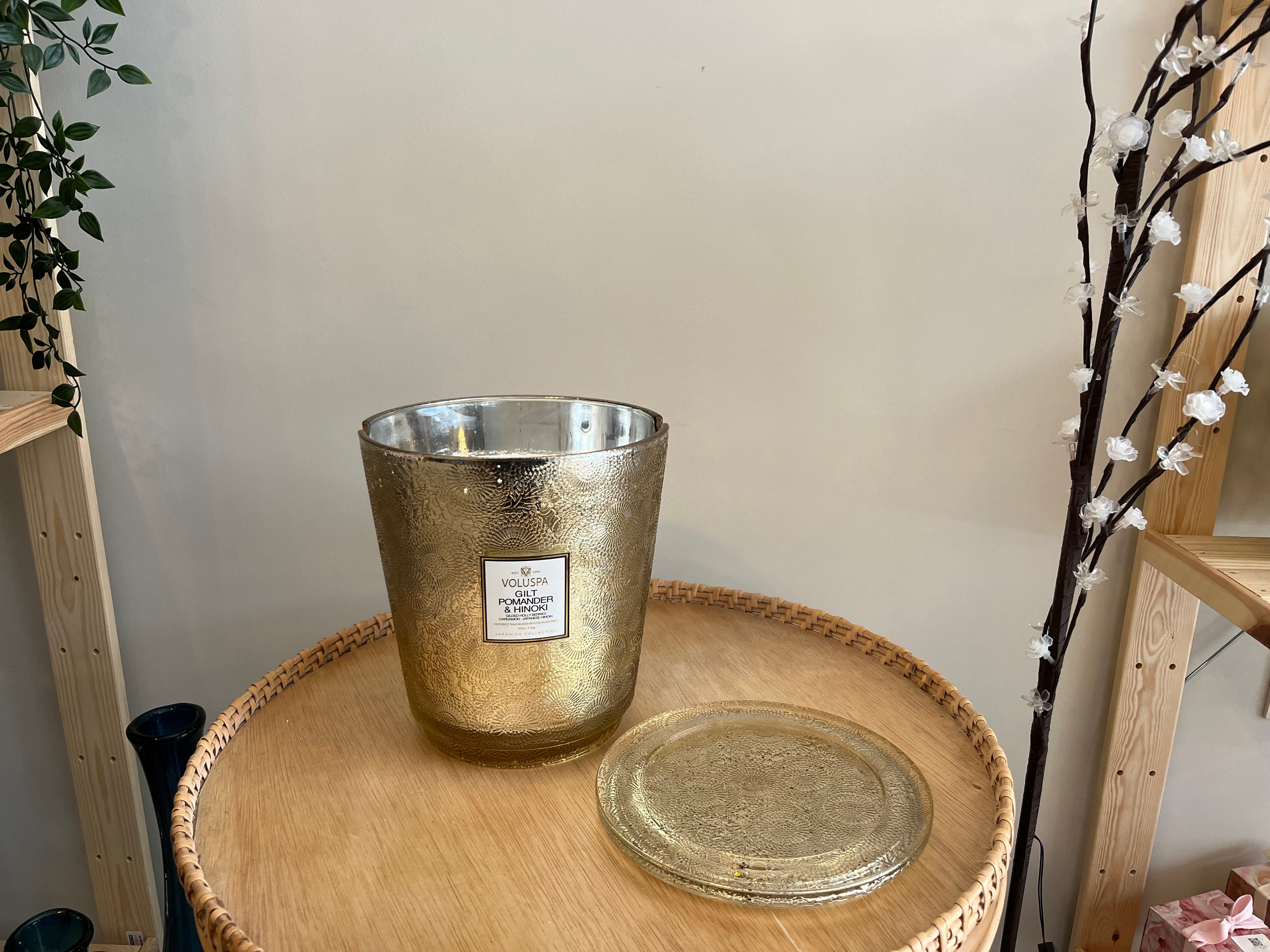 Golden Glow Candle