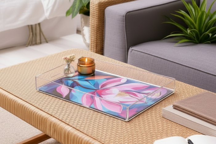 Small Flower seeving tray