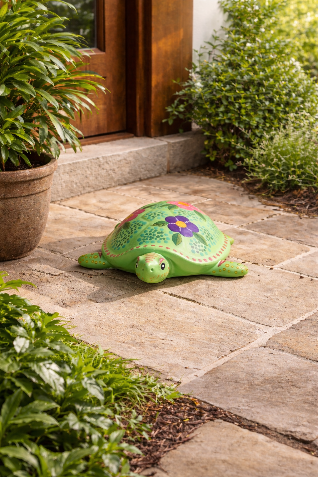 Ceramic handmade turtle