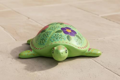 Ceramic handmade turtle