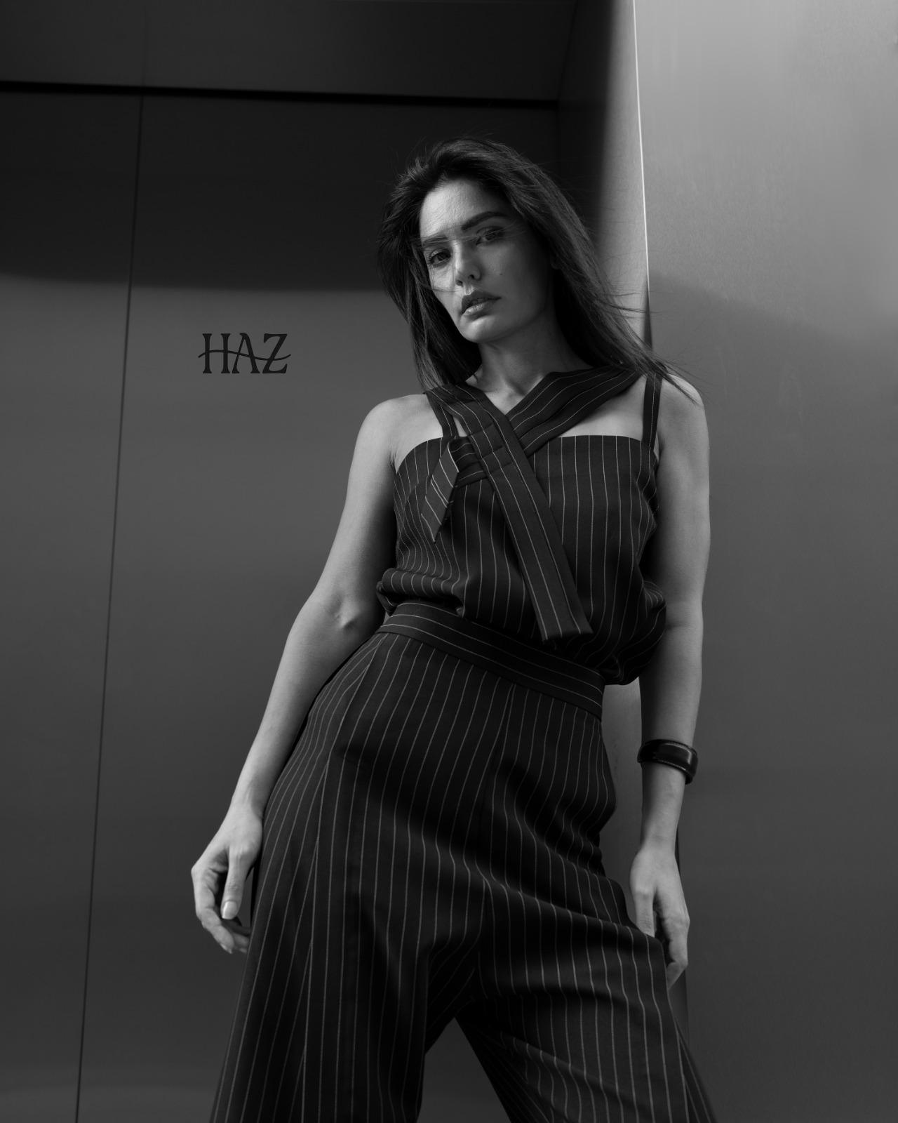 Elegant Pinstripe Jumpsuit