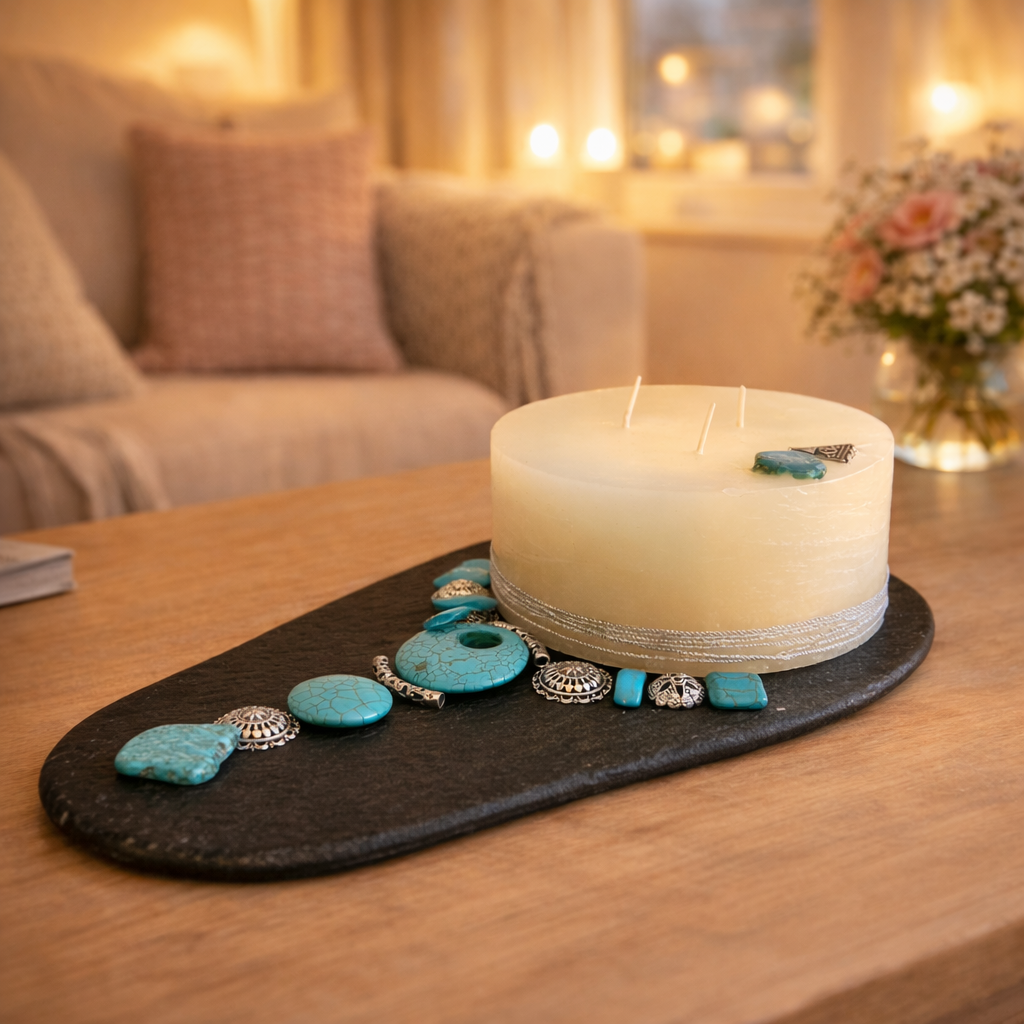 Elegant Candle Display