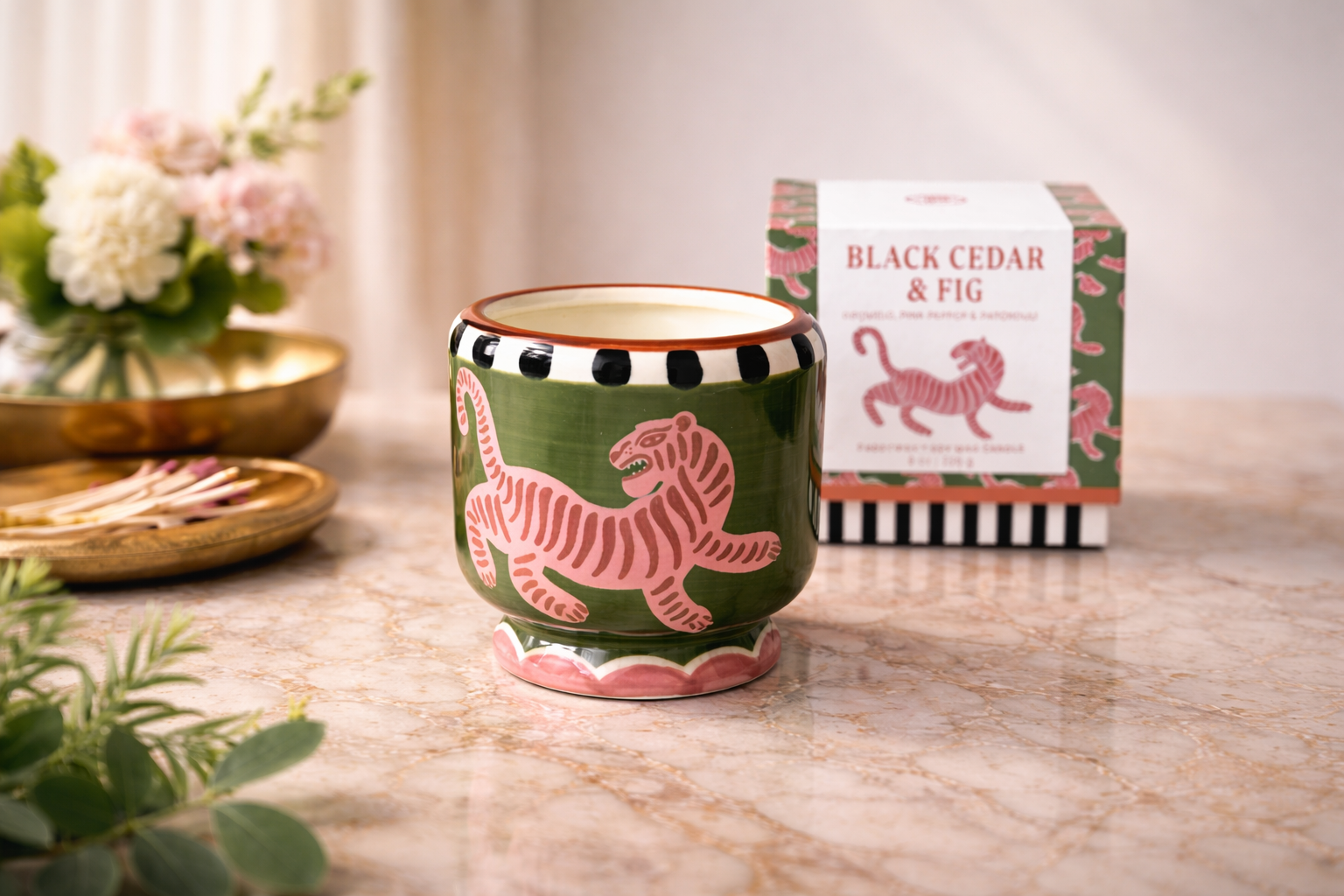 Ceramic Candle