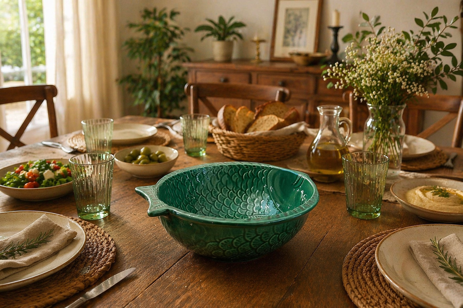 Fish Serving Bowl