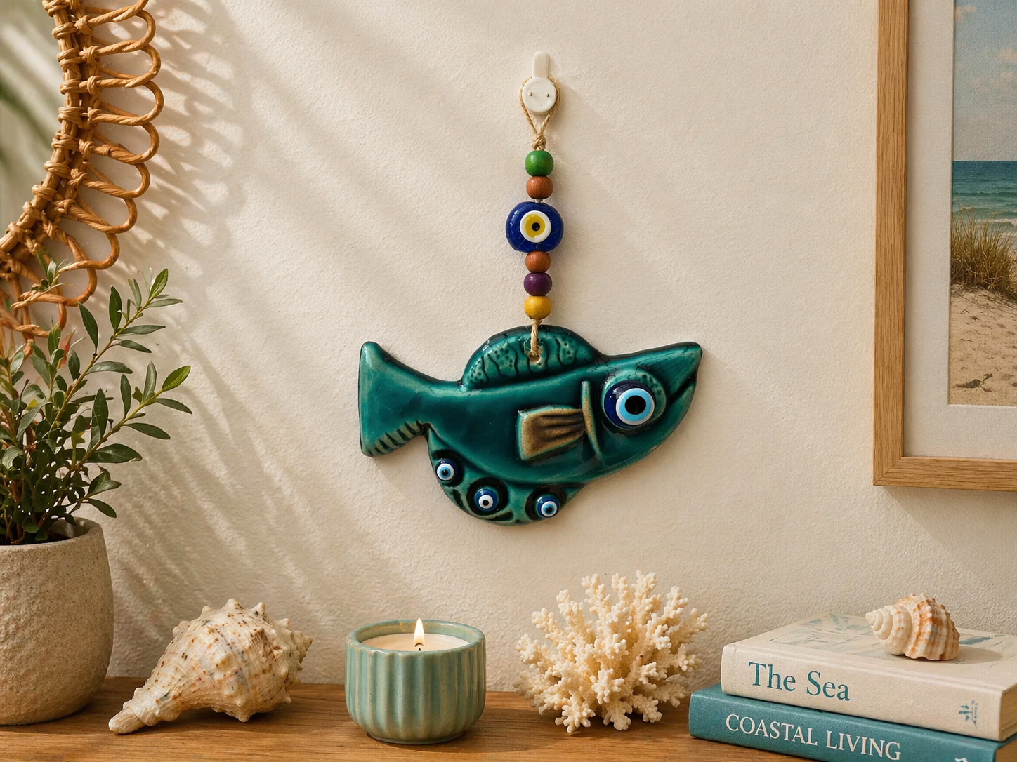 Fish Ceramic Wall Accessory