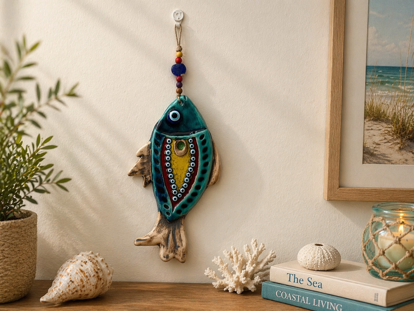 Fish Ceramic Wall Accessory