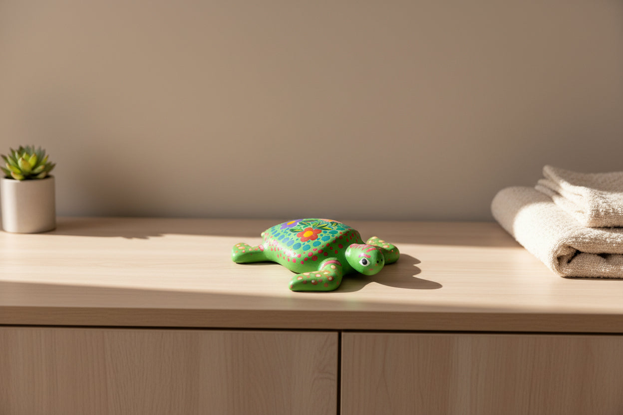 Small Ceramic handmade turtle