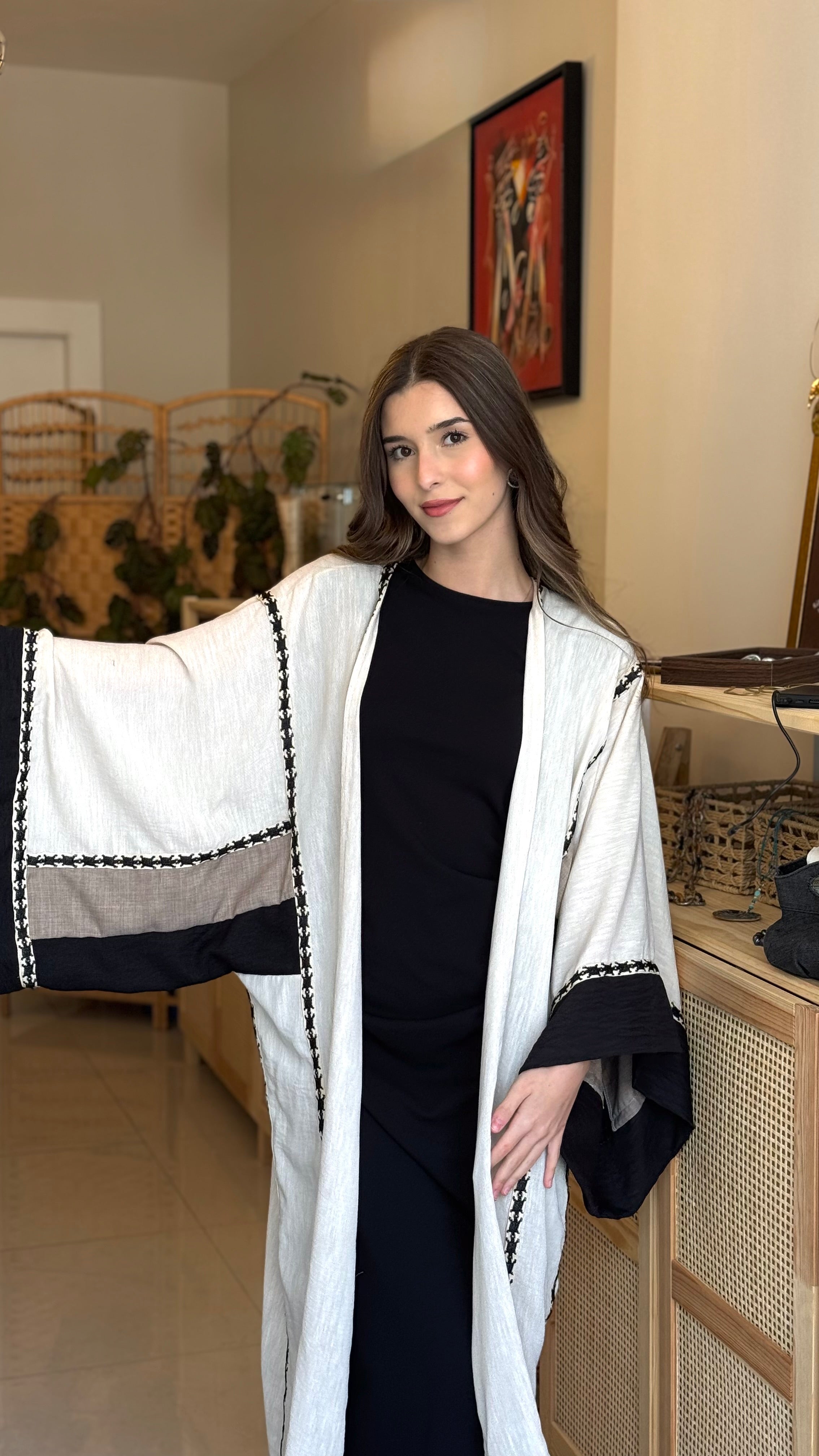 Midnight Elegance Abaya