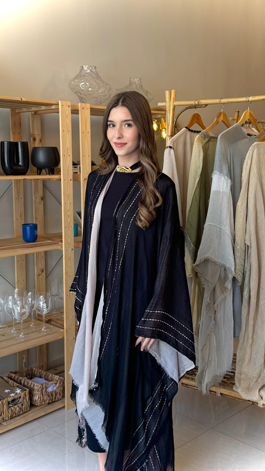 Midnight Thread Abaya