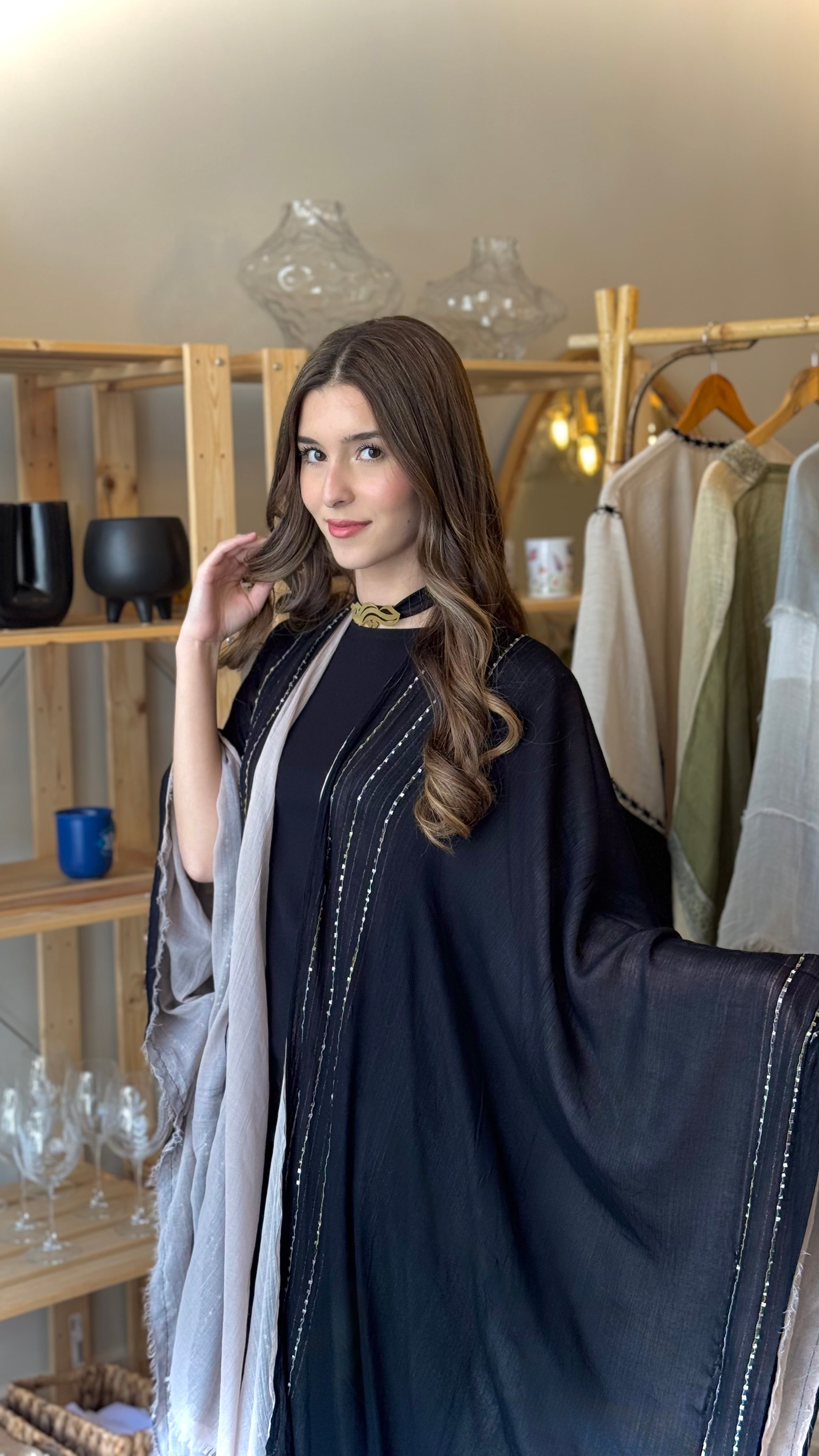 Midnight Thread Abaya