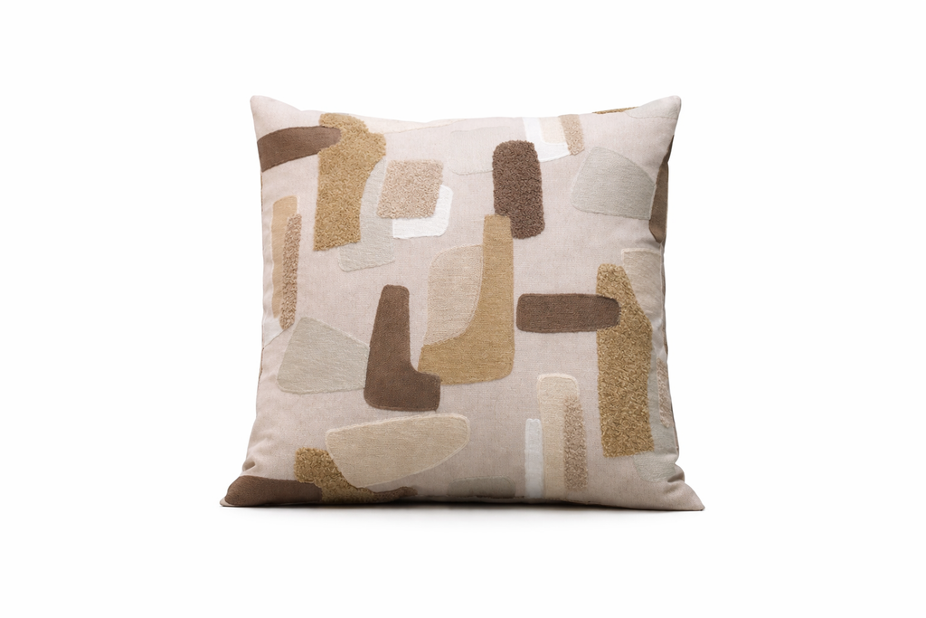 Abstract Neutral Pattern Cushion