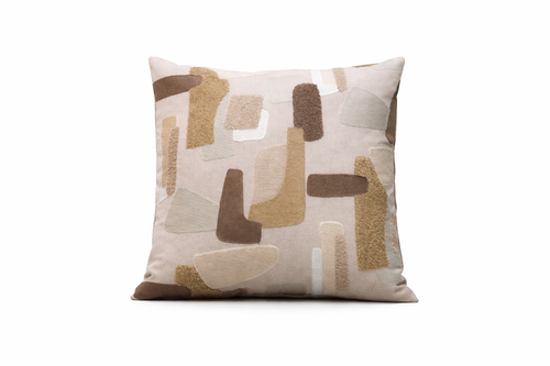 Abstract Neutral Pattern Cushion