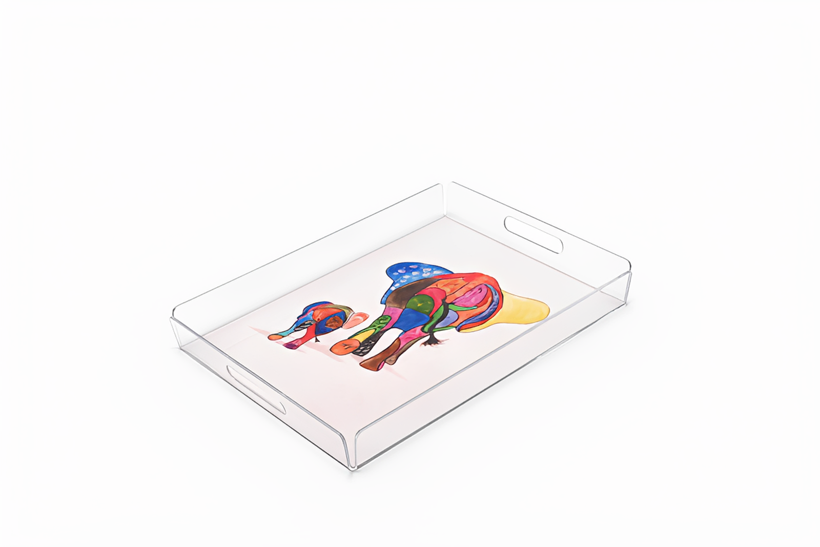 Colorful Elephant Tray