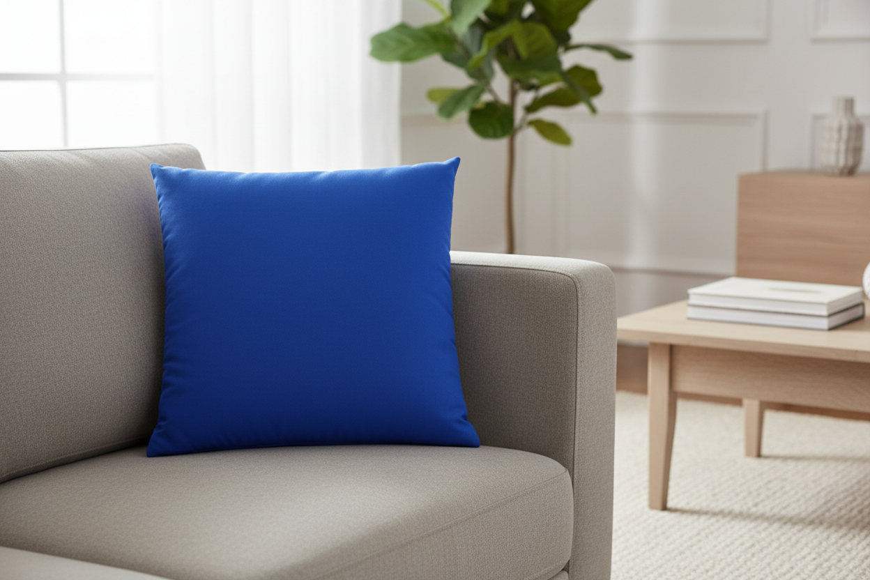 Deep Blue Comfort Decorative Cushion