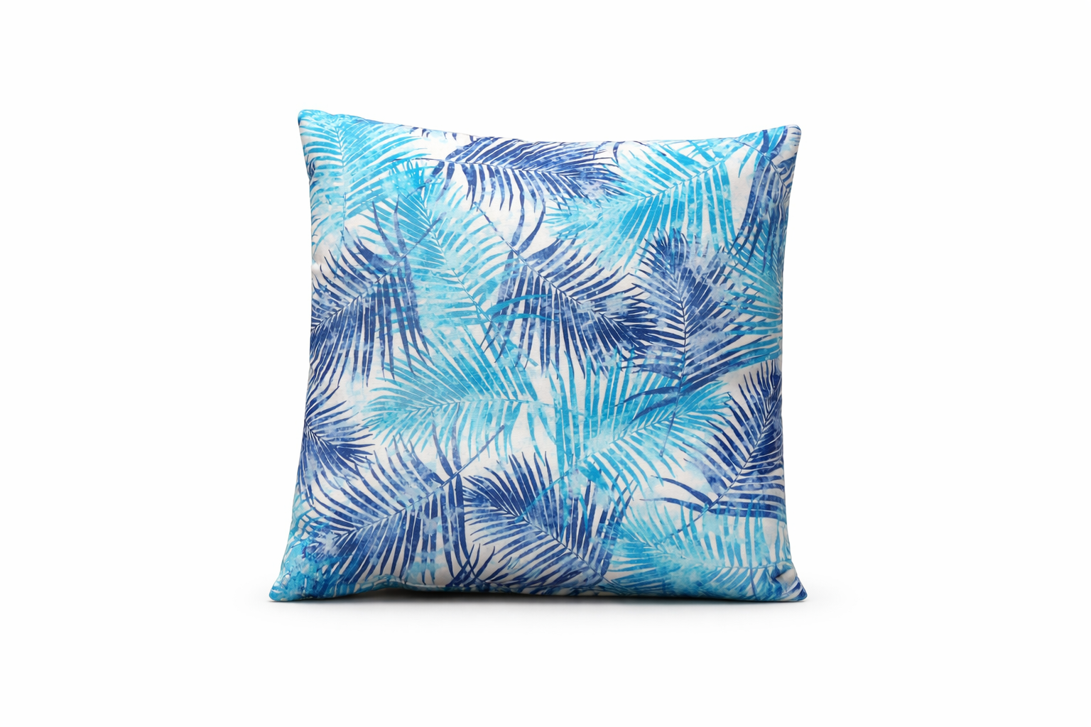 Blue Tropical Cushion