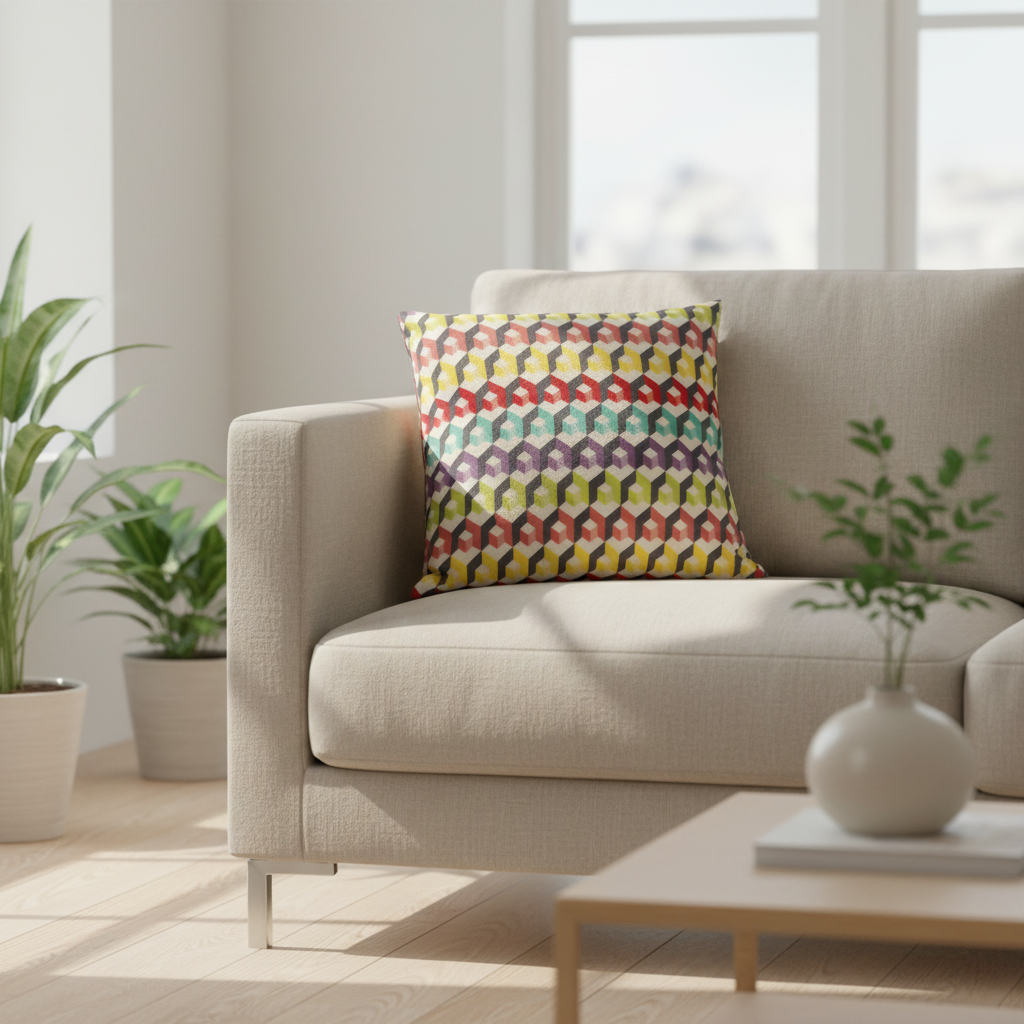 Multicolor Cushion